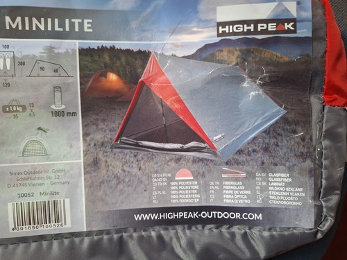 Mann zelt highpeak minilite - mann,