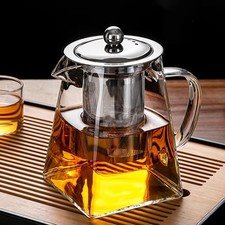 Glas-Teekanne mit Sieb 750ml