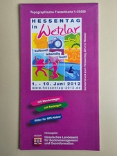Topographische Freizeitkarte 1: 35 000 Wetzlar - Hessentag 2012 - Sonderdruck