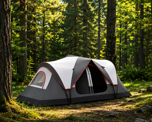 Großes campingzelt personen - großes, 6