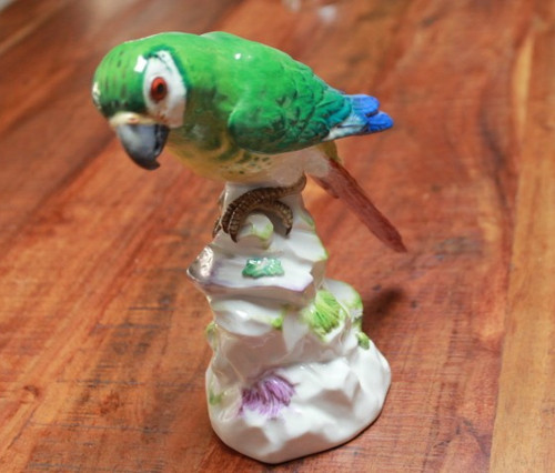 Meissen grosser vogel papagei - meissen,