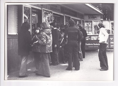 Frankfurt main 1975 kiosk - 1975:,
