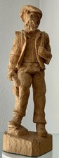 Geschnitzte Holzfigur
