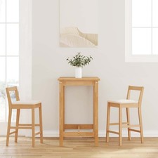 Barhocker mit Kissen 2 Stk