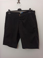 Herren Shorts Mauro Ferrini, Gr. L, schwarzer Baumwollstoff