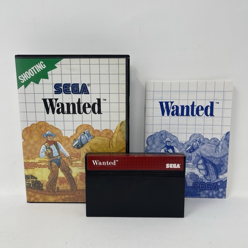 Wanted sega master system sms - wanted,