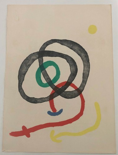 Joan miro original - joan,