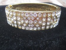 Armband Armreif goldfarben mit