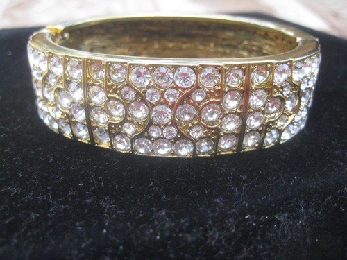 Armband armreif goldfarben mit - armband,