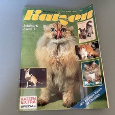 KATZEN Extra Spezial Jahrbuch 1990 Zucht Rassen Im Überblick Farbbild Stammbaum