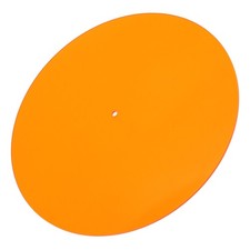 Plattenspieler Matte Rekord Slipmat Acryl Transparent Für 12 Zoll Vintage Rekord