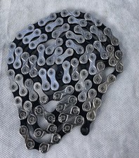 KMC X1 Fahrradkette, Singlespeed, Narbenschaltung, 102 Glieder, Breite 6,6 mm