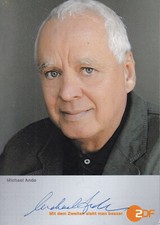 Autogramm - Michael Ande (Der Alte)