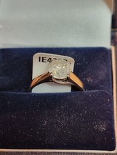  Ring Gold Solitär Brillant