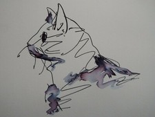 Feder & Tusche waschen