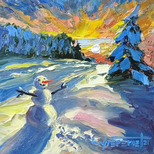 Original ölgemälde - original,
