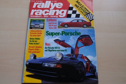 Rallye racing 1987 - 2), 21/1987
