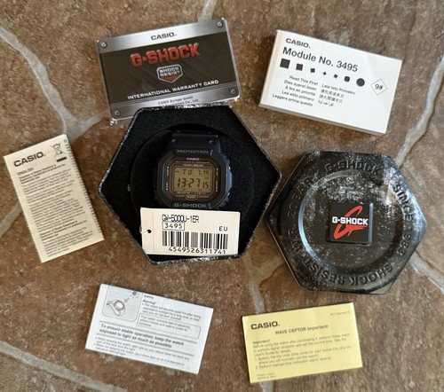 Casio 5000u 1er shock - casio, the