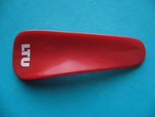 kleiner roter Reise Schuh Löffel - Kunststoff Schuhanzieher Schuhlöffel rot LTU