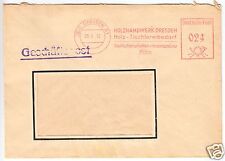 AFS, Holzhandwerk Dresden, Holz - Tischlereibedarf, o (10a) Dresden A1, 29.1.52