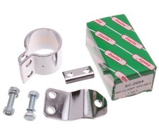 Klemmschelle Halteblech Verstärkung für Auspuffkrümmer MZ TS 250 ETZ 250 251 301