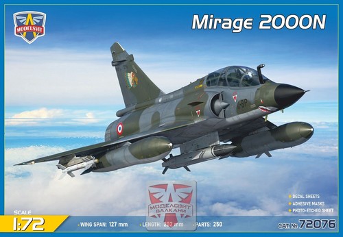 Modelsvit 72076 mirage 2000n - 72076,