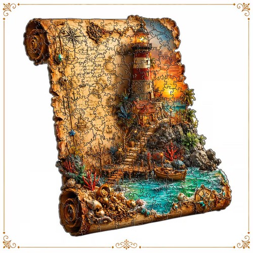 Holzpuzzle mit wow effekt - mit, *