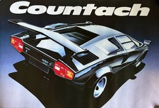 Poster, Lamborghini Countach
