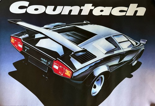 Poster lamborghini countach - poster,,