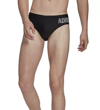 ADIDAS Lineage Herren Badehose Slip Schwimmen Swim Brief Sport Pool - Schwarz