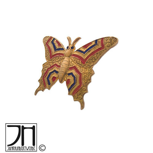 Schmetterling brosche emaille - brosche,