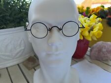 KLEINE RUNDE SCHWARZE BRILLE