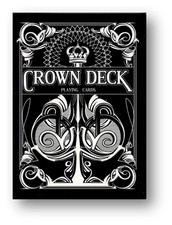 The Crown Deck (Black) Playing Cards Poker Spielkarten Cardistry