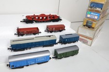 Minitrix etc N 7 Güterwagen Kühlwagen Tiefladewagen Klappdeckelwagen - EVP