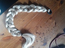 Haarteil Zopf geflochtener Zopf Haarverlängerung Wrap Extensions Lang