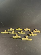 Konvolut Antike Originale Fenstergriffe Griffoliven Messing Gründerzeit