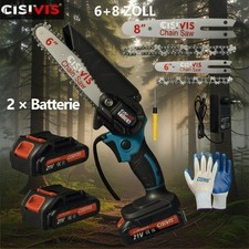 6+8 Zoll Akku Kettensäge Mini