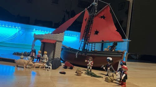 Playmobil piratenschiff insel - playmobil,