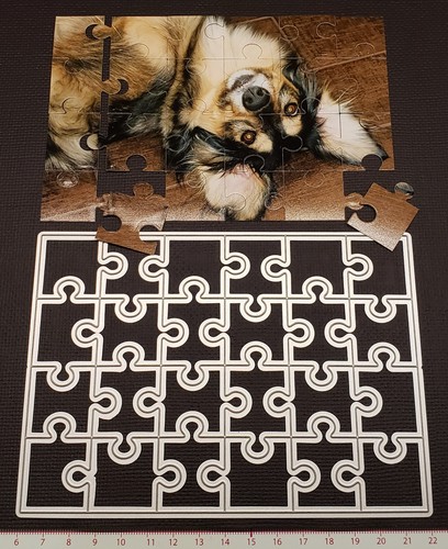 Rechteck puzzle stencil - rechteck-puzzle,