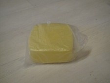 Tupperware E 32 Etiketten-Spender Abroller gelb