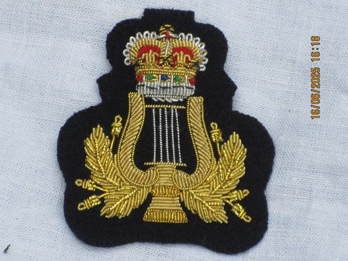 Corps army music armbadge - of,