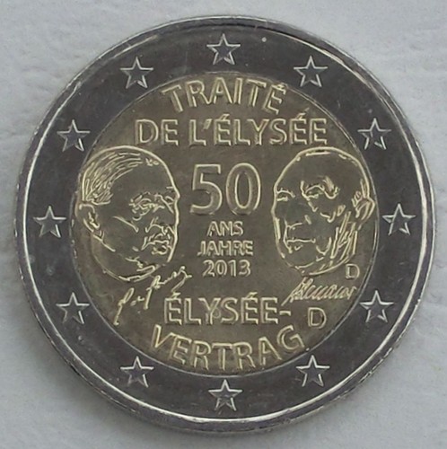 Euro gedenkmünze - 2,
