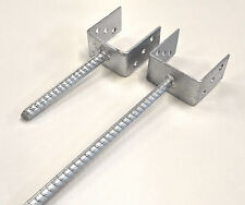 U-Pfostenträger zum Einbetonieren Dolle 200 + 400 mm Träger Betonanker verzinkt