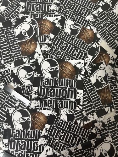 Sticker fankultur braucht - sticker,