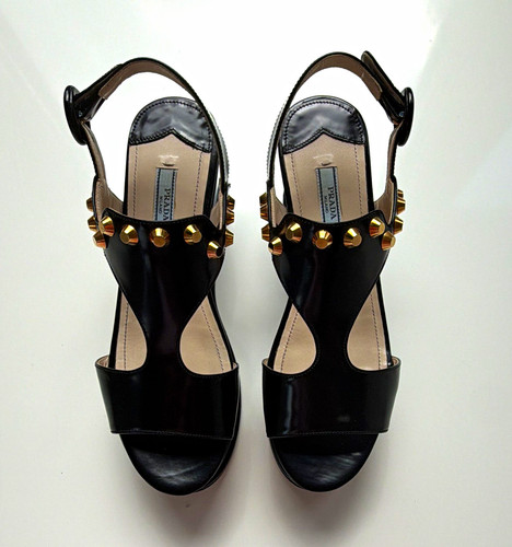 Prada damen plateau sandalen - prada,