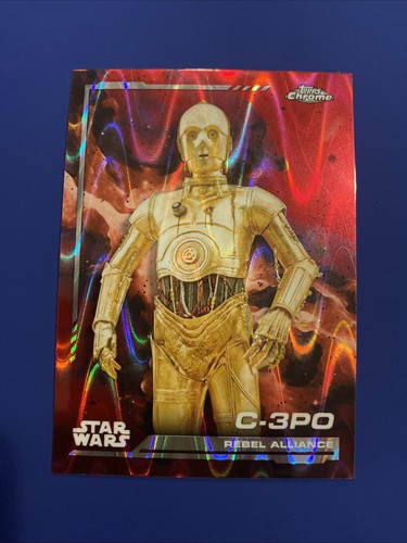 Star wars karte topps chrome - topps,