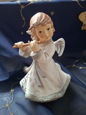 Goebel Engel mit Flöte und Spieluhr Weihnachten