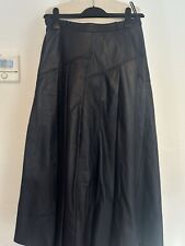 Lila Vintage-Lederrock von Dolce Gabbana