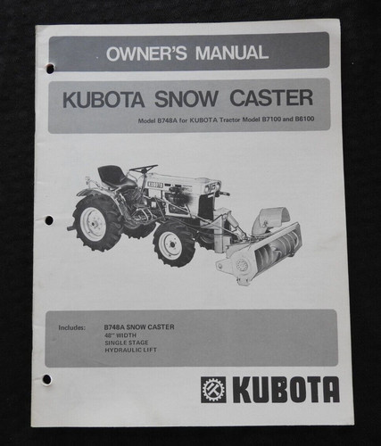 Kubota 6100 7100 traktor - 7100,