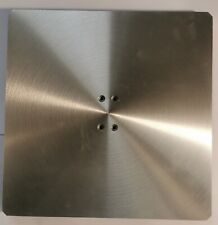 Standfuss Bodenplatte für Teufel L 430 FR Column Speaker Alu Silber 